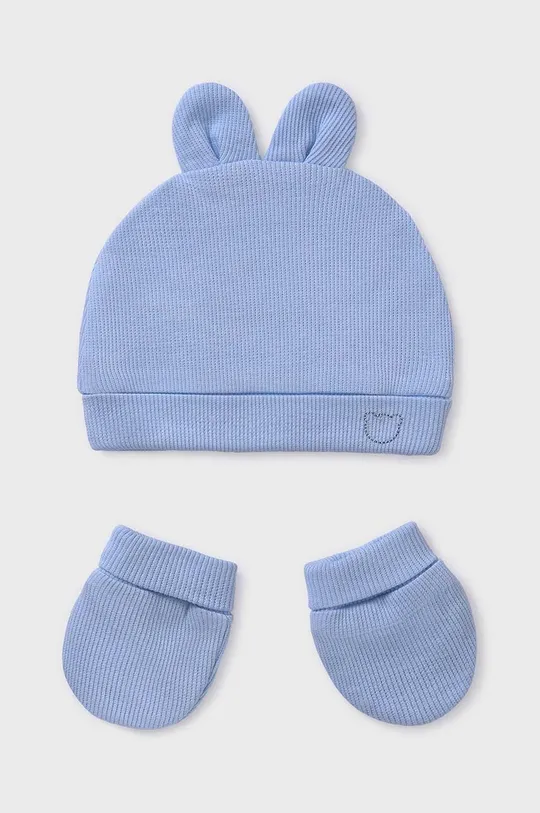 голубой Детская шапка и перчатки Mayoral Newborn Детский