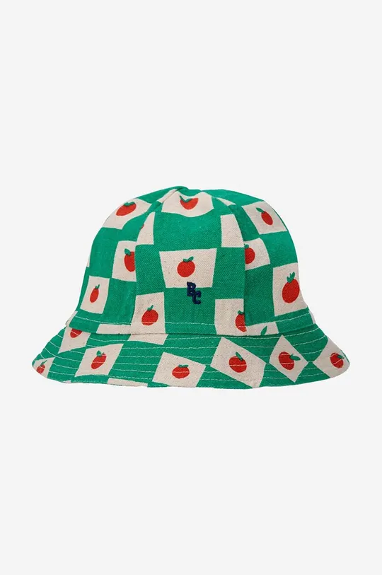 Детская хлопковая шляпа Bobo Choses зелёный
