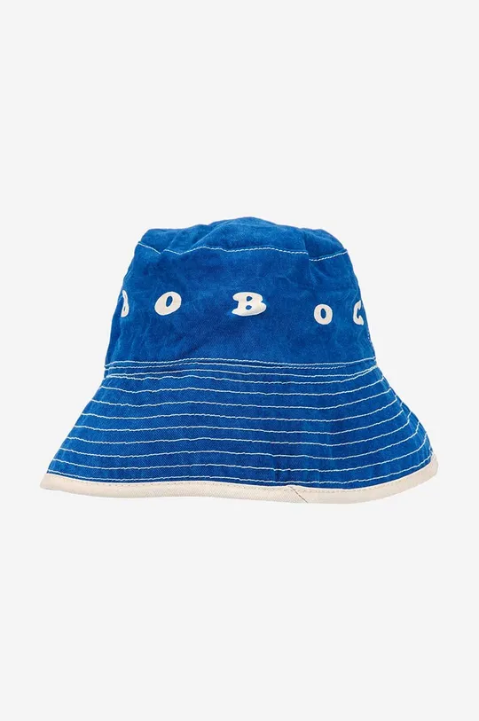 Αναστρέψιμο βαμβακερό παιδικό καπέλο Bobo Choses μπλε