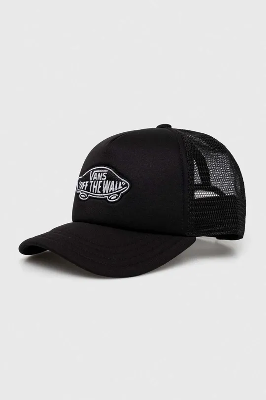 μαύρο Παιδικό καπέλο μπέιζμπολ Vans CLASSIC PATCH CURVED BILL TRUCKER HAT Παιδικά