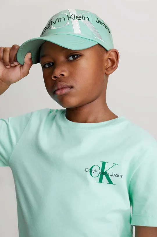 Παιδικό καπέλο μπέιζμπολ Calvin Klein Jeans