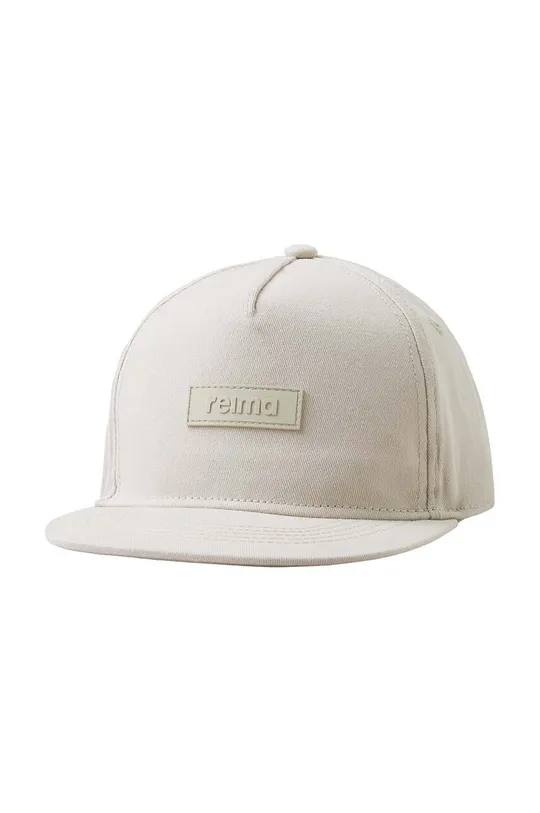Παιδικό βαμβακερό καπέλο μπέιζμπολ Reima Lippis λευκό