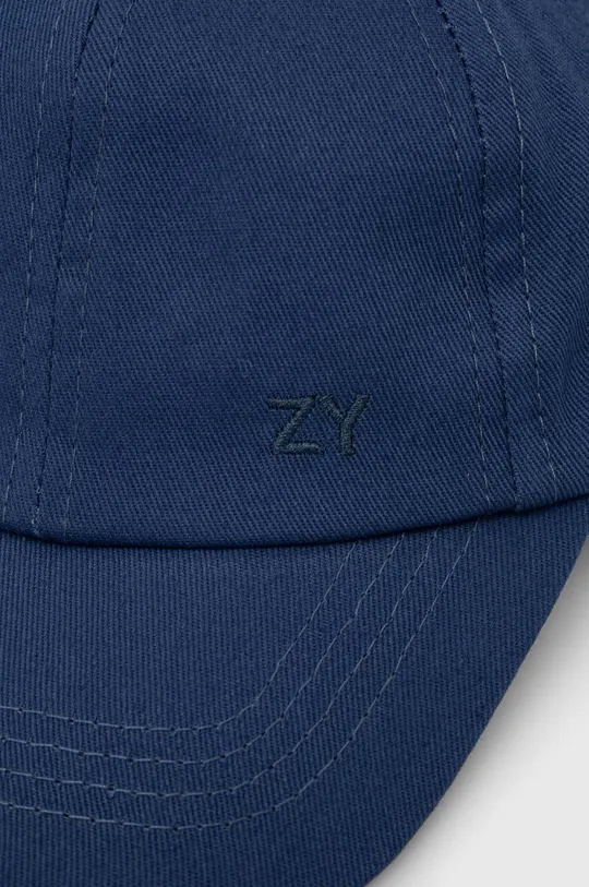 Детская хлопковая кепка zippy тёмно-синий