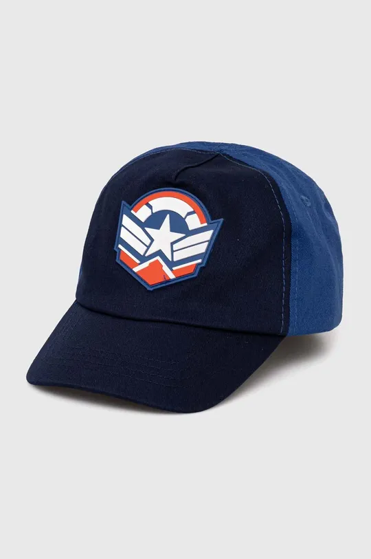 μπλε Παιδικό βαμβακερό καπέλο μπέιζμπολ zippy x Marvel Παιδικά