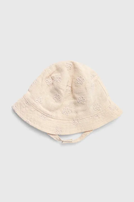 bézs zippy kalap vászonkeverékből Gyerek