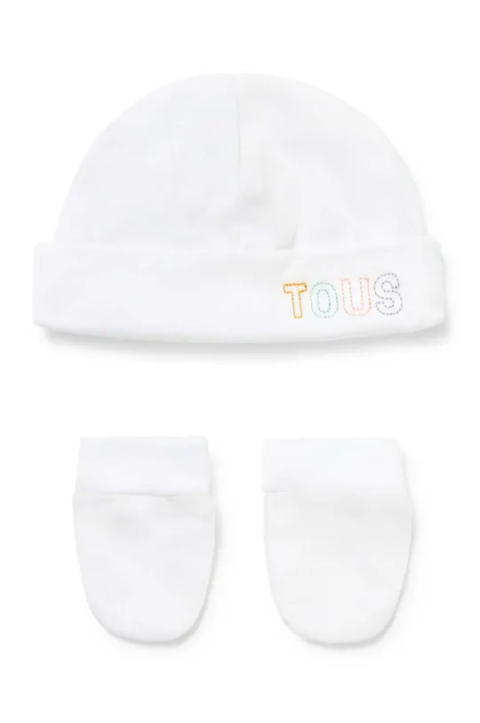 bijela Dječja kapa i rukavice Tous Dječji