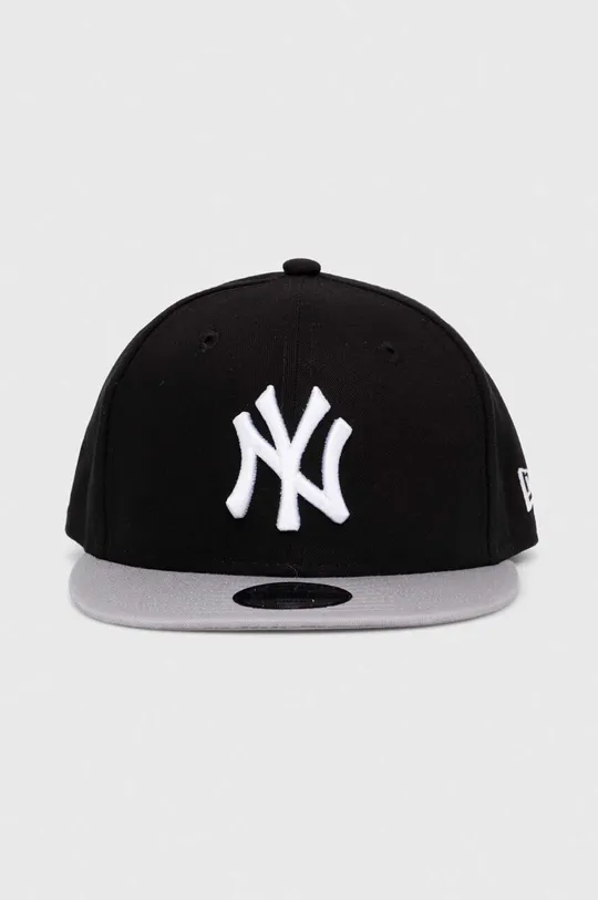 New Era czapka z daszkiem bawełniana dziecięca NEW YORK YANKEES czarny