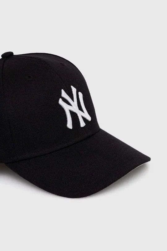 Dječja kapa sa šiltom 47brand MLB New York Yankees crna
