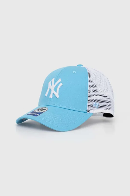 голубой Детская кепка 47 brand MLB New York Yankees Branson Детский