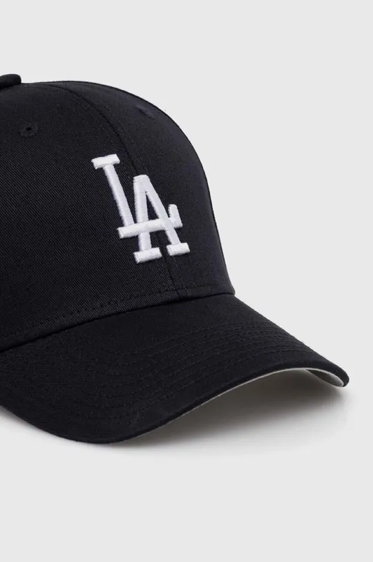 Детская хлопковая кепка 47 brand MLB Los Angeles Dodgers Raised Basic тёмно-синий