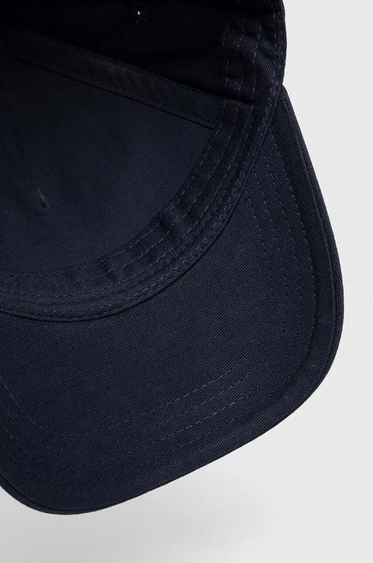 σκούρο μπλε Βαμβακερό καπέλο του μπέιζμπολ HUGO