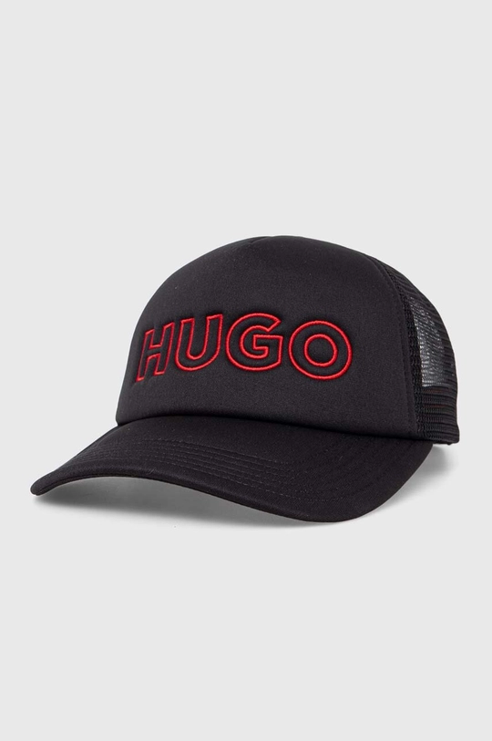 fekete HUGO baseball sapka Férfi