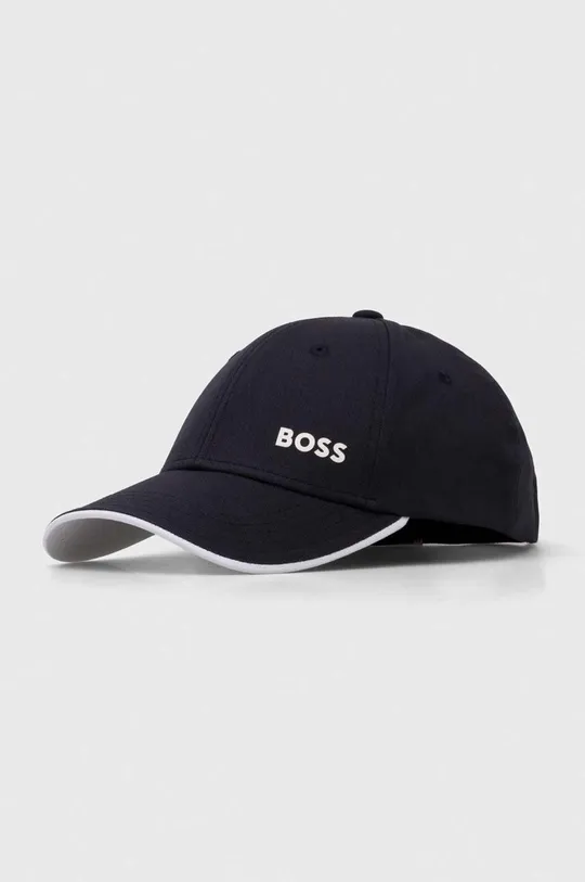 σκούρο μπλε Βαμβακερό καπέλο του μπέιζμπολ Boss Green Ανδρικά