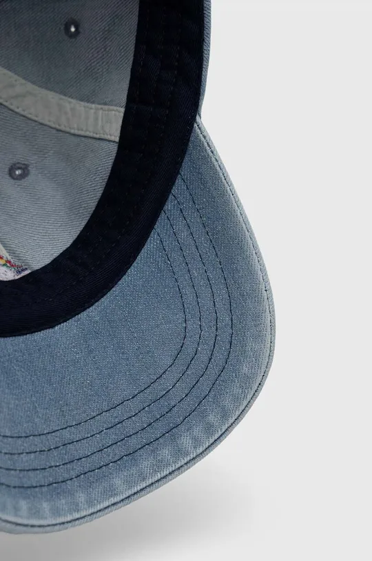 modra Bombažna bejzbolska kapa Polo Ralph Lauren