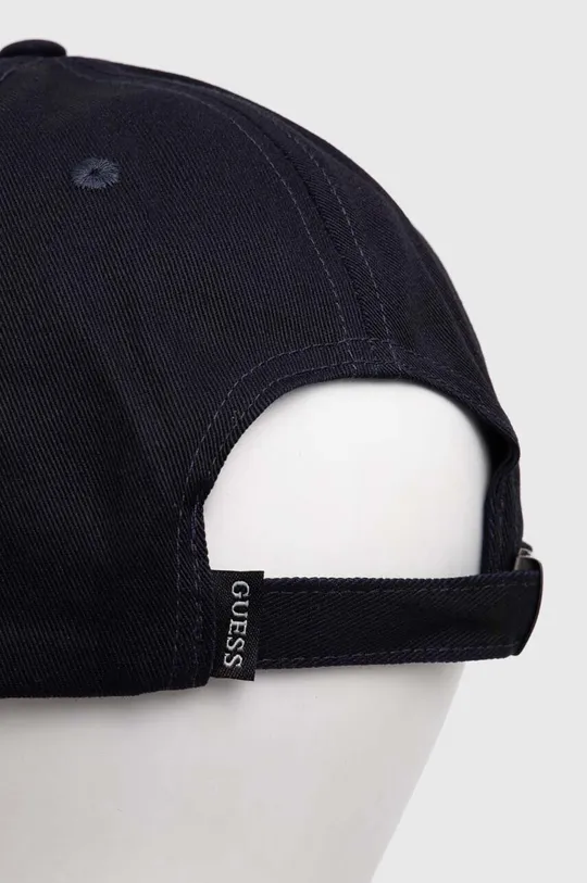 Guess czapka z daszkiem bawełniana BEAR Materiał zasadniczy: 100 % Bawełna, Podszewka: 100 % Poliester