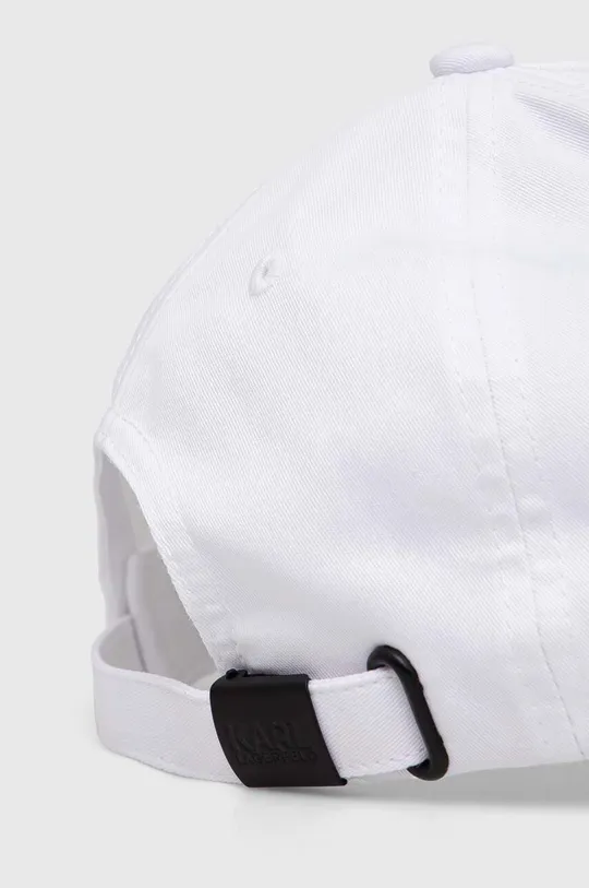 Karl Lagerfeld czapka z daszkiem Materiał zasadniczy: 60 % Bawełna, 40 % Poliester, Podszewka: 100 % Poliester