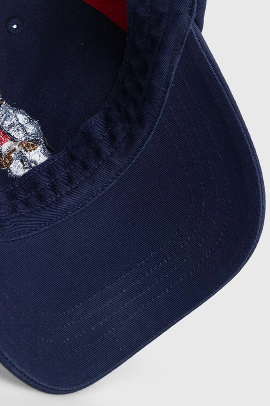 granatowy Polo Ralph Lauren czapka z daszkiem bawełniana