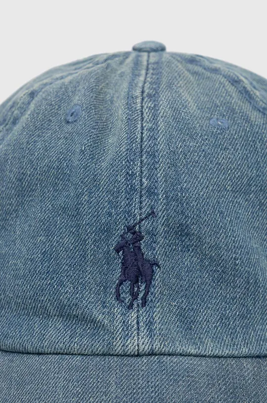 Polo Ralph Lauren czapka z daszkiem jeansowa 100 % Bawełna