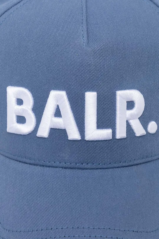 BALR. czapka z daszkiem bawełniana Game Day niebieski