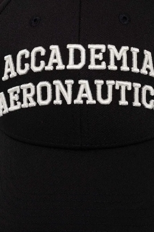 czarny Aeronautica Militare czapka z daszkiem
