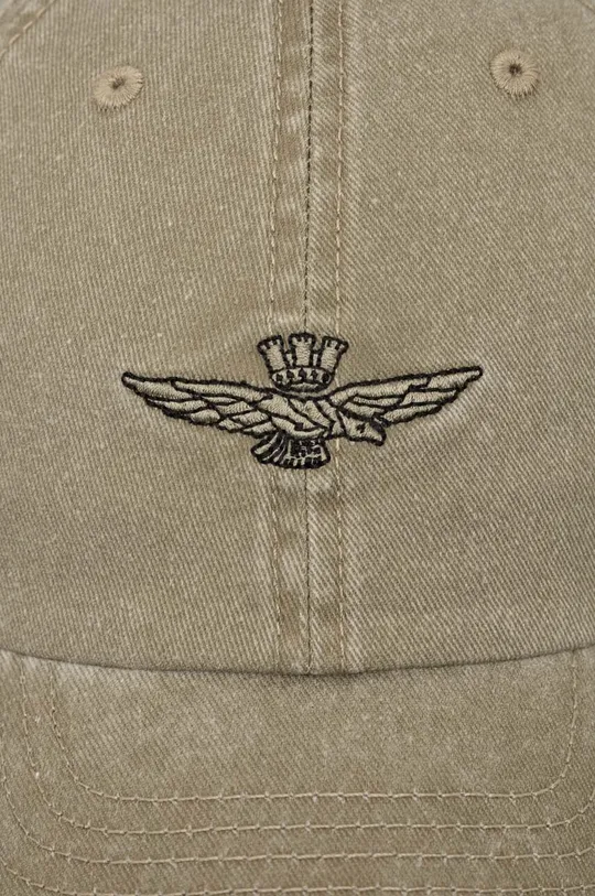 zielony Aeronautica Militare czapka z daszkiem jeansowa