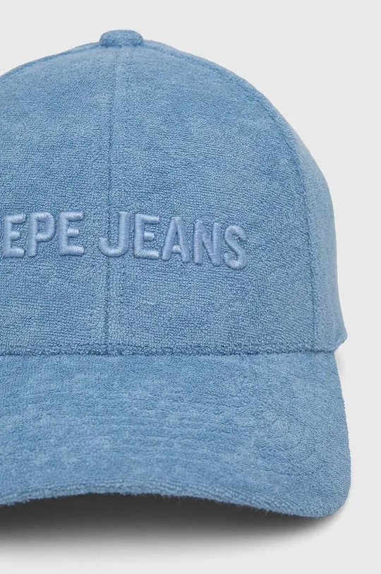 Pepe Jeans czapka z daszkiem niebieski