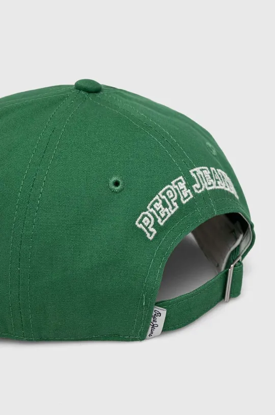 Βαμβακερό καπέλο του μπέιζμπολ Pepe Jeans NOAH Κύριο υλικό: 100% Βαμβάκι Φόδρα: 80% Πολυεστέρας, 20% Βαμβάκι