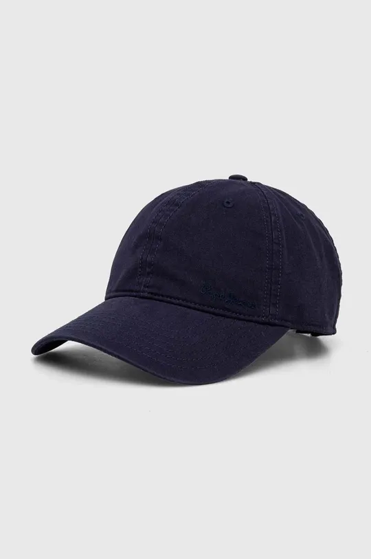 σκούρο μπλε Βαμβακερό καπέλο του μπέιζμπολ Pepe Jeans Ανδρικά