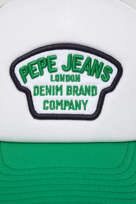 Pepe Jeans czapka z daszkiem zielony