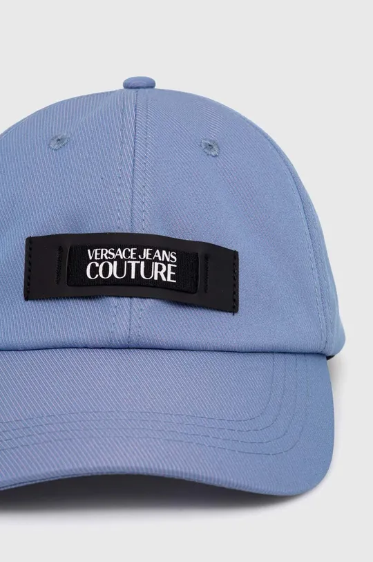 Versace Jeans Couture czapka z daszkiem niebieski