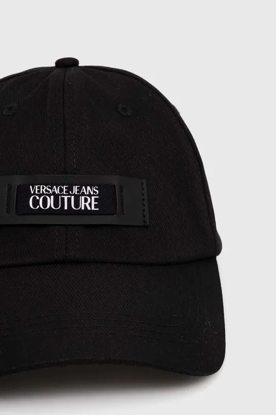 Versace Jeans Couture czapka z daszkiem czarny