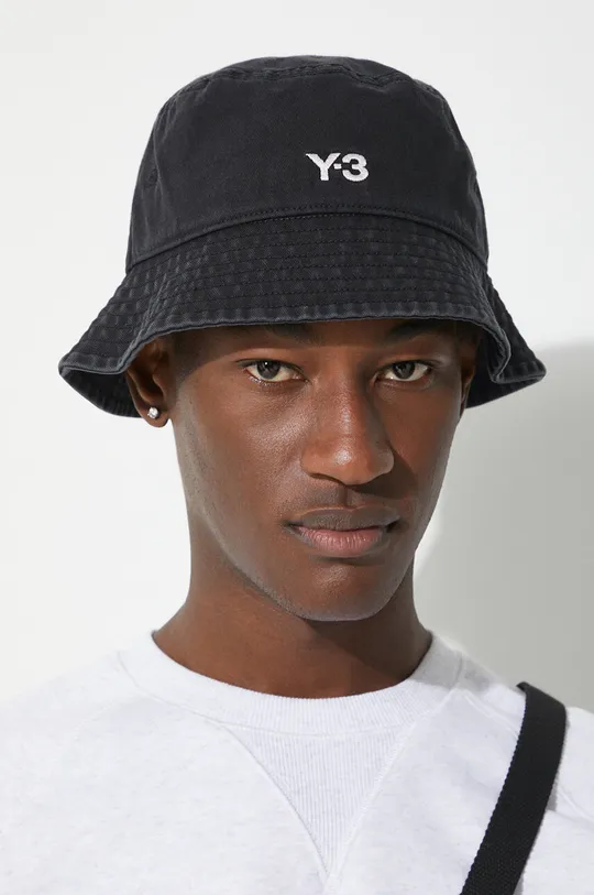 Βαμβακερό καπέλο Y-3 Bucket Hat Ανδρικά