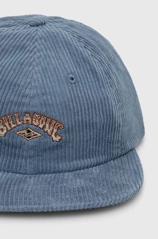 Billabong cappello con visiera in velluto a coste blu