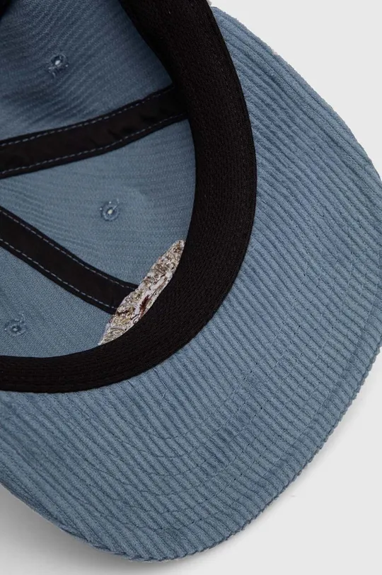 niebieski Billabong czapka z daszkiem sztruksowa