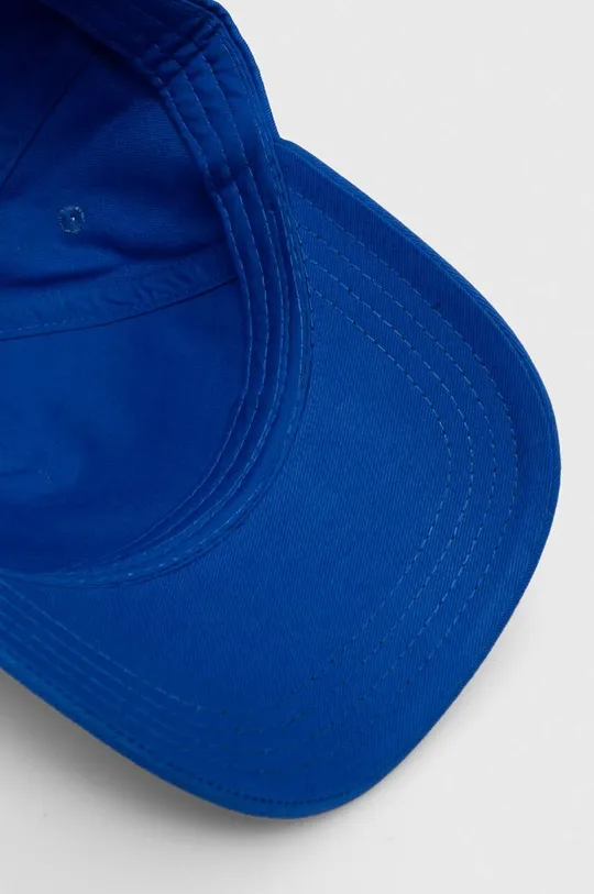 niebieski Hugo Blue czapka z daszkiem bawełniana