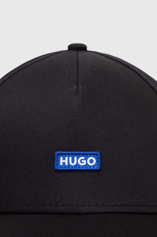 Hugo Blue czapka z daszkiem bawełniana 100 % Bawełna