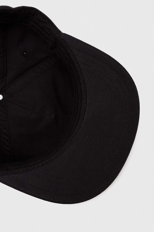 μαύρο Βαμβακερό καπέλο του μπέιζμπολ Hugo Blue
