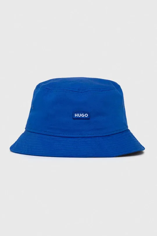 μπλε Βαμβακερό καπέλο Hugo Blue Ανδρικά