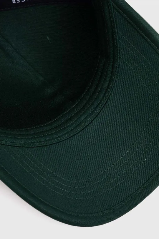 zielony Tommy Hilfiger czapka z daszkiem bawełniana
