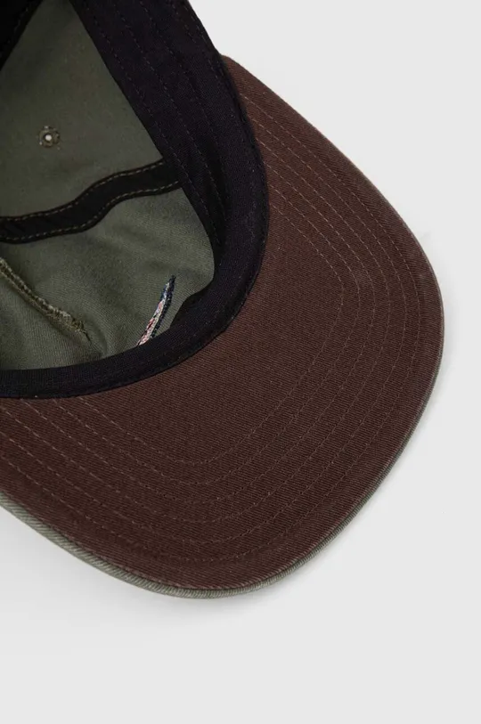 πράσινο Βαμβακερό καπέλο του μπέιζμπολ Quiksilver
