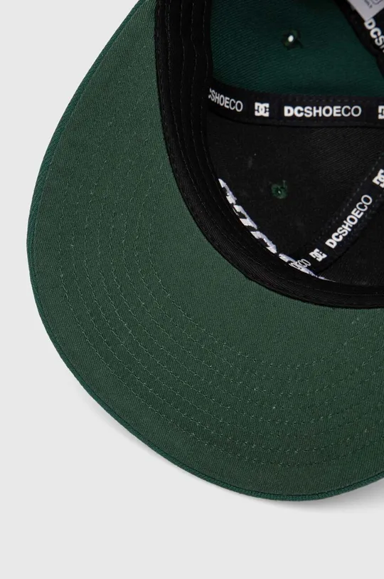 zielony DC czapka z daszkiem