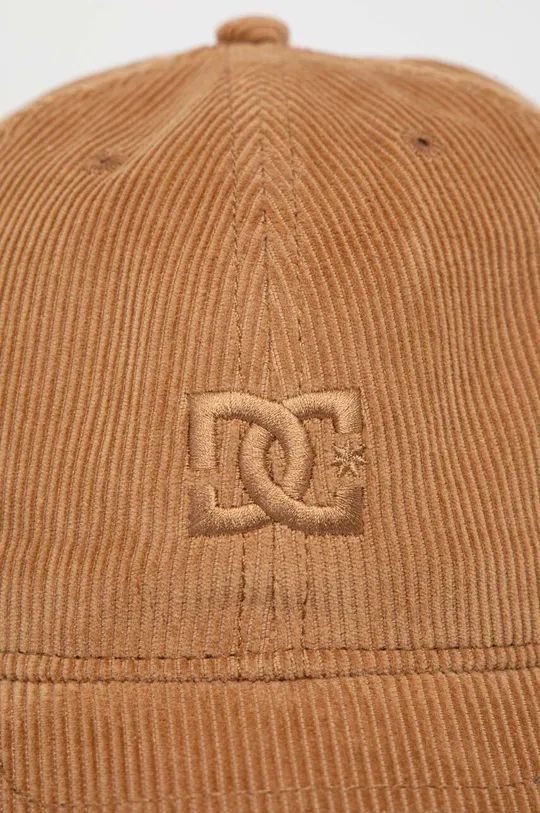 DC czapka z daszkiem sztruksowa Star brązowy