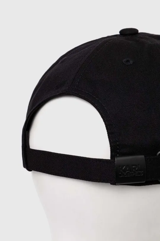 Karl Lagerfeld czapka z daszkiem Materiał zasadniczy: 60 % Bawełna, 40 % Poliester, Podszewka: 100 % Poliester