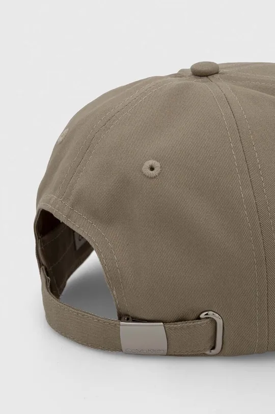 Calvin Klein czapka z daszkiem bawełniana 100 % Bawełna
