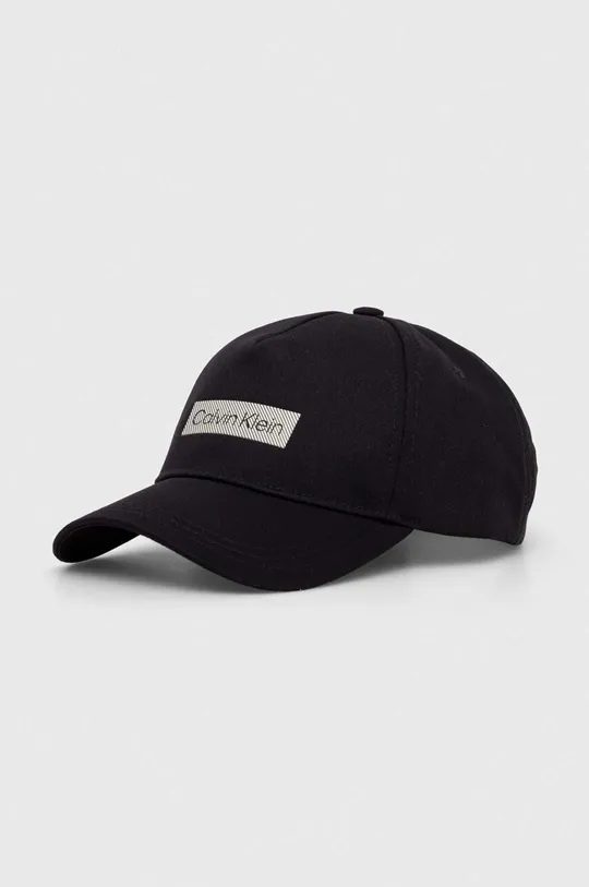 чёрный Хлопковая кепка Calvin Klein Мужской