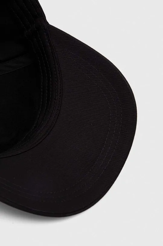 czarny Calvin Klein czapka z daszkiem bawełniana