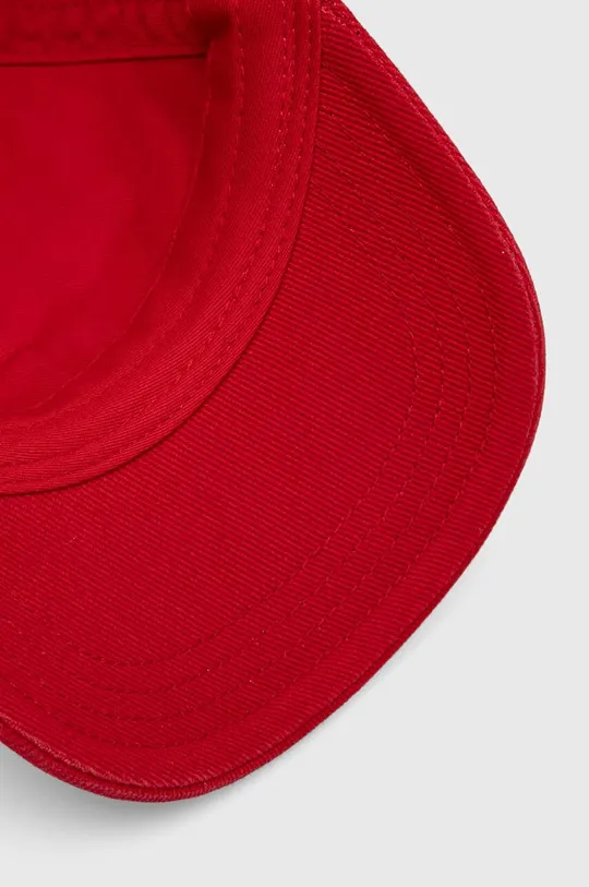 czerwony Diesel czapka z daszkiem bawełniana