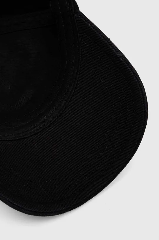 μαύρο Βαμβακερό καπέλο του μπέιζμπολ Diesel