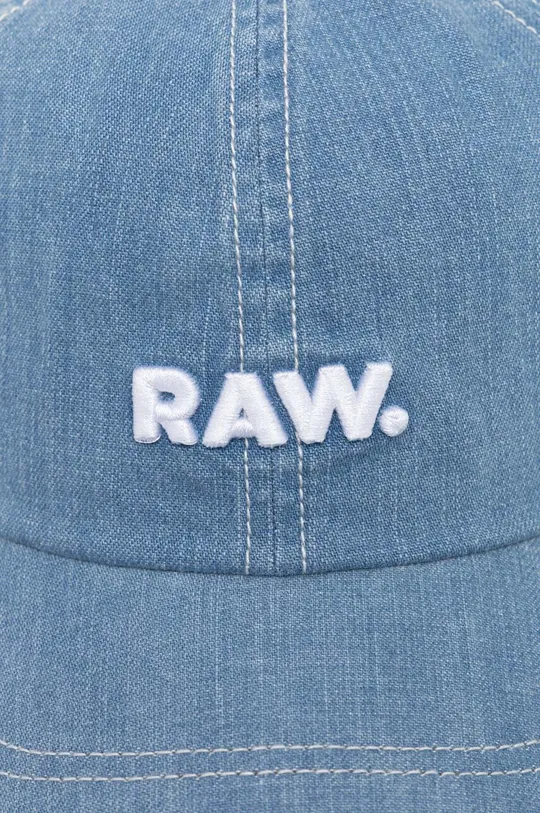 Bavlnená šiltovka G-Star Raw modrá