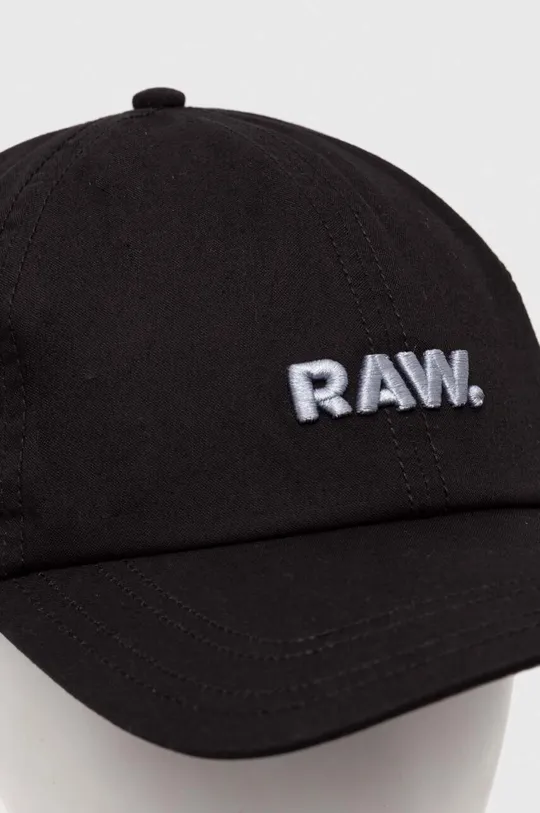 Bavlnená šiltovka G-Star Raw čierna